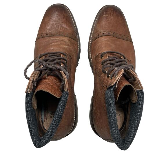 Warfield & Grand Boots Mens 9 Brown Leather Upper Cap Toe Brogue Darren‎ main image 14